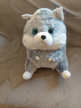 Peluche Oso Blanco con Pajarita