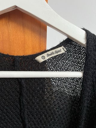 Cardigan Negro Double Agent Talla Única