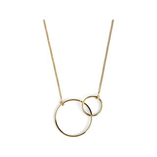 Singularu collar Sister plata ley aros