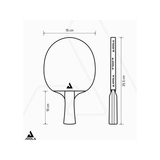 JOOLA set tenis mesa 6 piezas