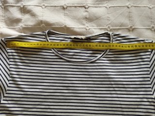 Camiseta Rayas Hombre Manga Corta