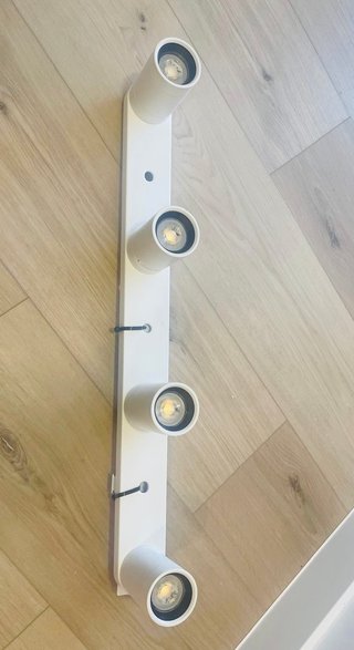 Lámpara Techo Ikea NYMANE 4 Focos
