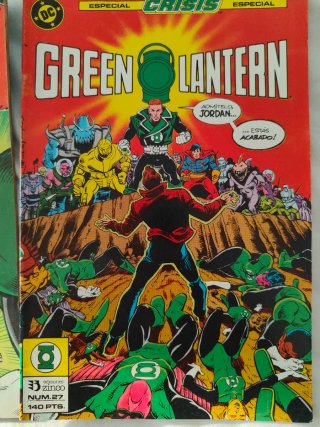 18 cómics DC edic. Zinco Green Latern y New Titans