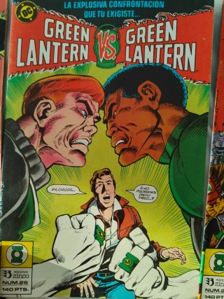18 cómics DC edic. Zinco Green Latern y New Titans