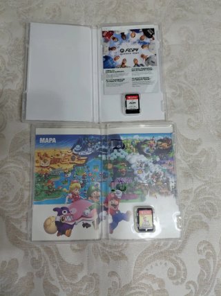 Juegos Nintendo Switch: FC 24 y Mario Bros. U Delu