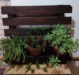 Estantería Jardinera de madera 58x49x25 CT