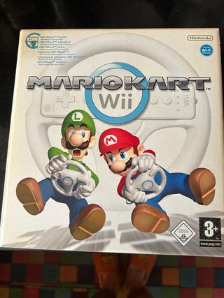 Mario Kart Wii + Volante Wii Original