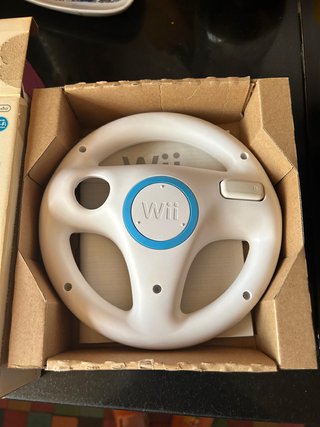 Mario Kart Wii + Volante Wii Original
