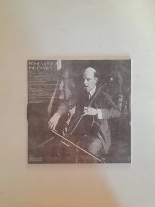 Vinilo Homenatge a Pau Casals Clásico