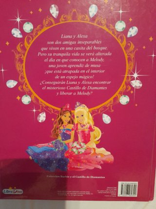 Libro Barbie "El castillo de Diamantes"