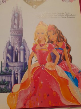 Libro Barbie "El castillo de Diamantes"