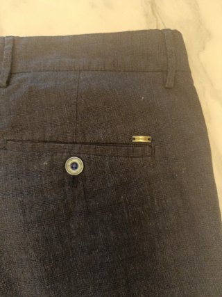 Pantalón Chino Massimo Dutti Gris Hombre