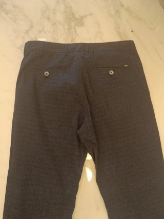Pantalón Chino Massimo Dutti Gris Hombre