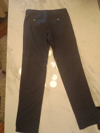 Pantalón Chino Massimo Dutti Gris Hombre