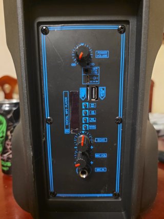 Altavoz Bluetooth AT-2108 8"  3000W