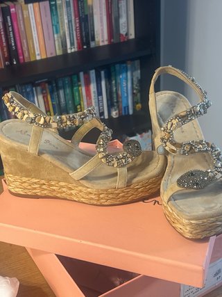 Sandalias Alma en Pena de tacón
