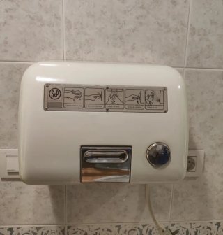 Secamanos S&P Blanco