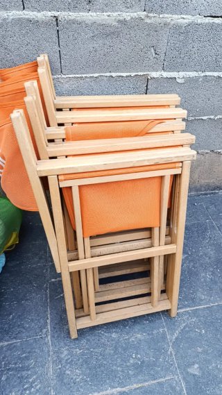 Silla Plegable Aperol Spritz Naranja