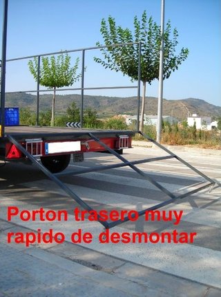 Remolque grande 750kg No necesita seguro