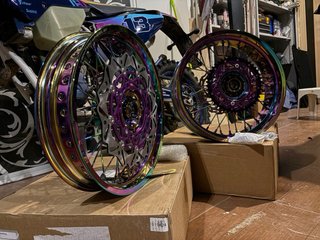 Kit llantas super motard/ super moto