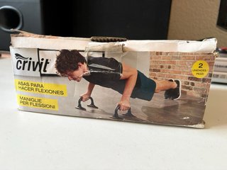Crivit Asas para Flexiones