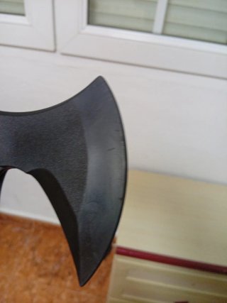 Hacha Táctica Airsoft Negra
