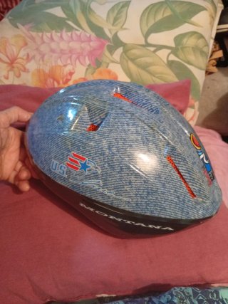 Casco de bici,Montana*con diseño vaquero