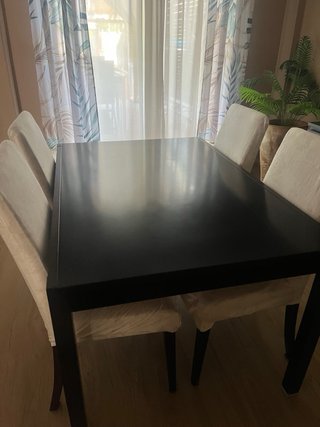 Mesa de comedor y 6 sillas