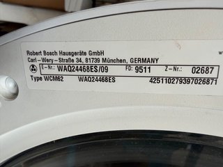 Lavadora Bosch  serie 6