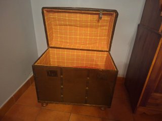 Baúl antiguo restaurado