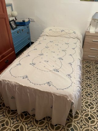 Cama 90cm: Somier y Colchón