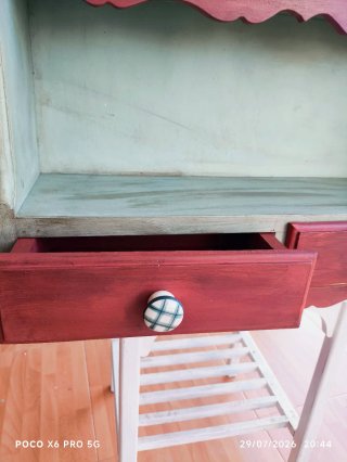 Mueble repisa madera estilo vintage