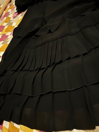 Abito Liu Jo nero con rouches