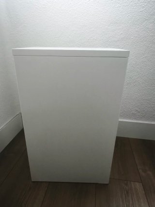 Cajonera metálica HELMER Ikea color blanco