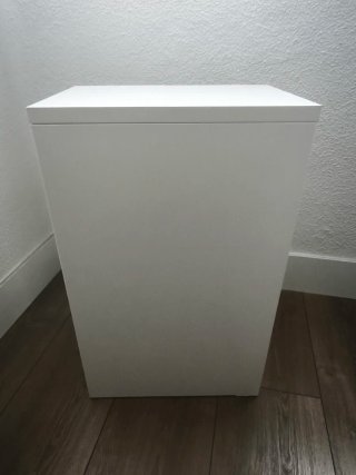 Cajonera metálica HELMER Ikea color blanco