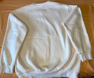 Supreme World Famous Crewneck Beige Talla L Nuevo
