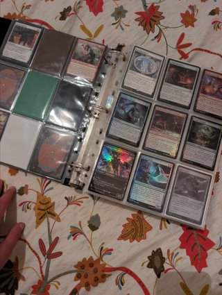 Raccoglitore con carte Magic