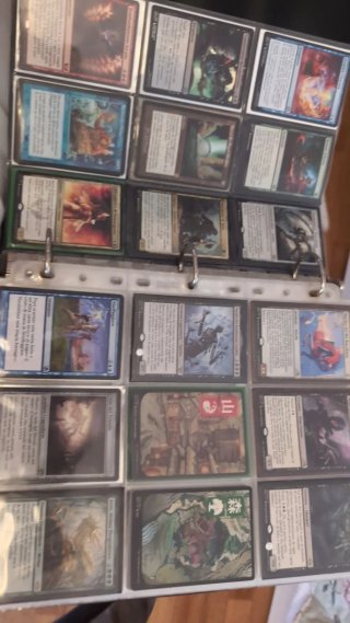 Raccoglitore con carte Magic