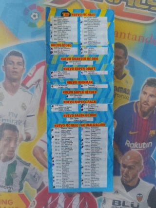 Álbum Adrenalyn XL LaLiga Santander 2017-18