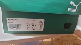 Zapatillas Puma Mayze Talla 37.5 Blancas