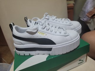 Zapatillas Puma Mayze Talla 37.5 Blancas