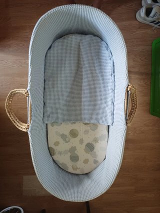 Moisés Clair de Lune +Patas+vestidura+ sábana+mant