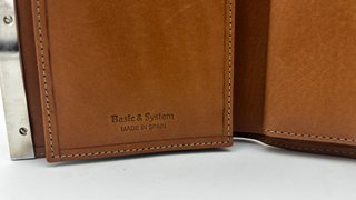 Billetera de piel auténtica de vaca