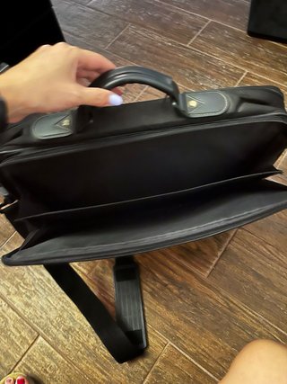 Maletín para portátil negro
