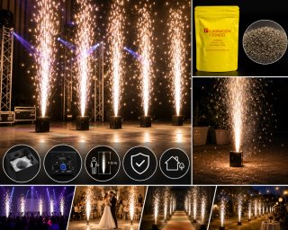 ✅️ Polvo Chispas Frías Outdoor 200g x 4 Sobres