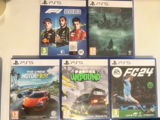 Conjunto 5 Jogos PS5