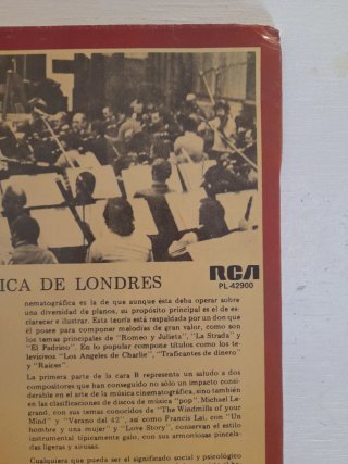 Vinilo Henry Mancini Orquesta Sinfonica