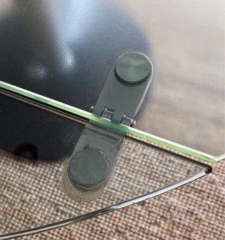 Mesa comedor cristal extensible