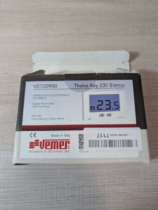 Vemer Thalos Key Termostato Ambiente