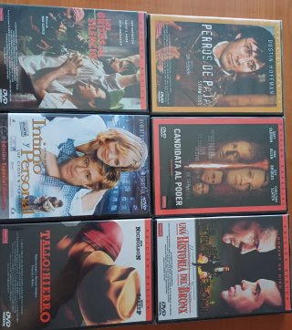 13 Películas DVD Cine (Español/Inglés)